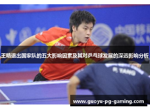王皓退出国家队的五大影响因素及其对乒乓球发展的深远影响分析 王皓退出国家队的五大影响因素及其对乒乓球发展的深远影响分析